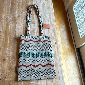 Missoni Shopping Bag Crossbody Tote